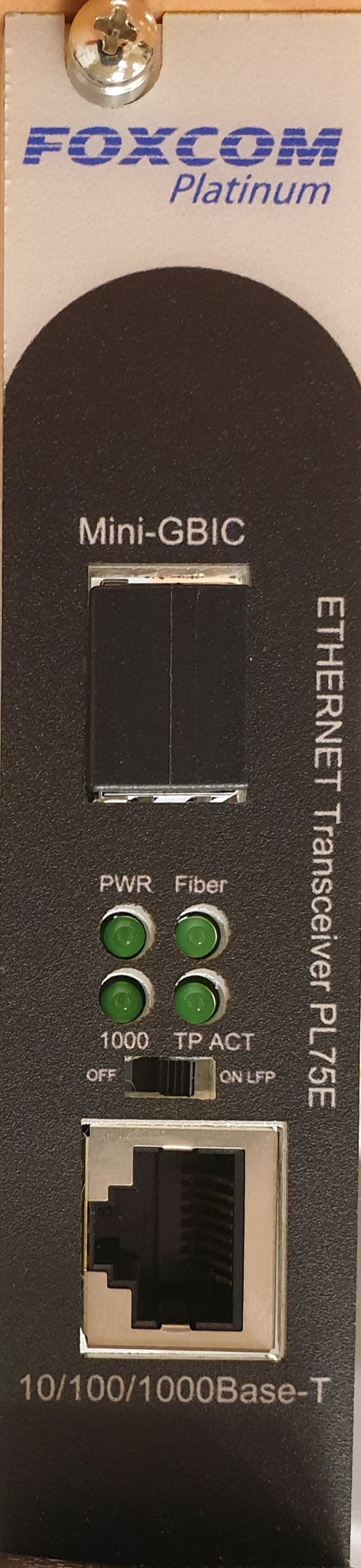 Optical Ethernet Link