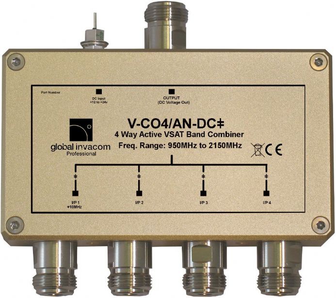 VSAT 4 Way Active Combiner