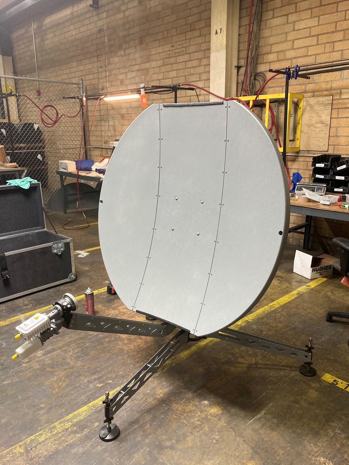 1.2m antenna front view
