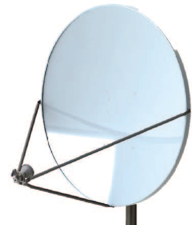 1.2m LFL antenna - front