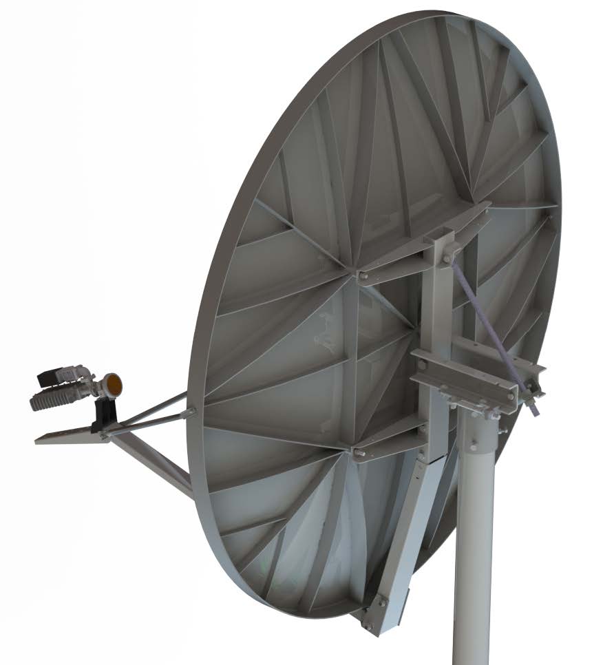 1.8m class III antenna - back