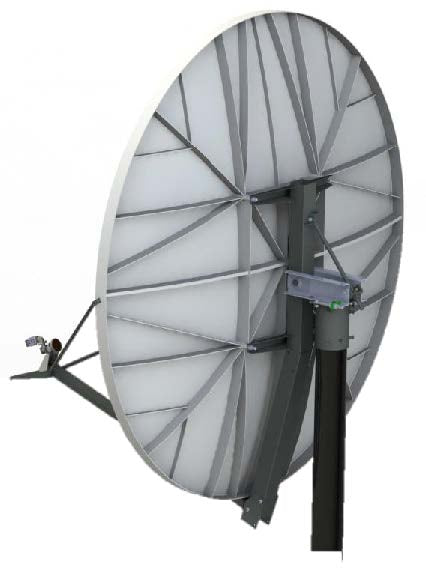 2.4m antenna - back