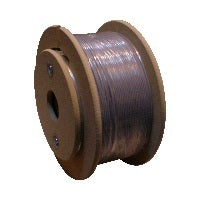 Cable drum with fibre optic cable