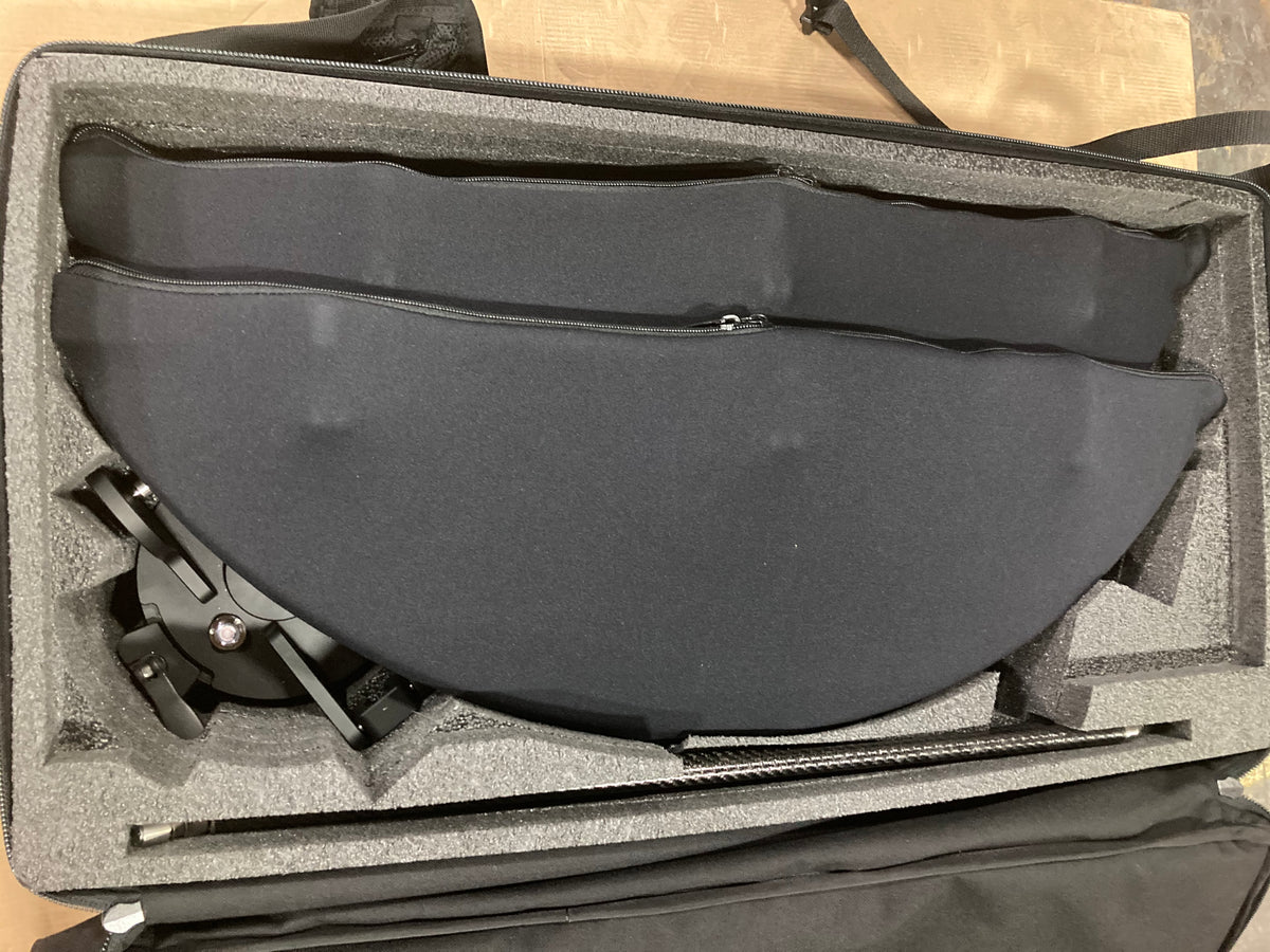 74cm antenna dish in parts in case