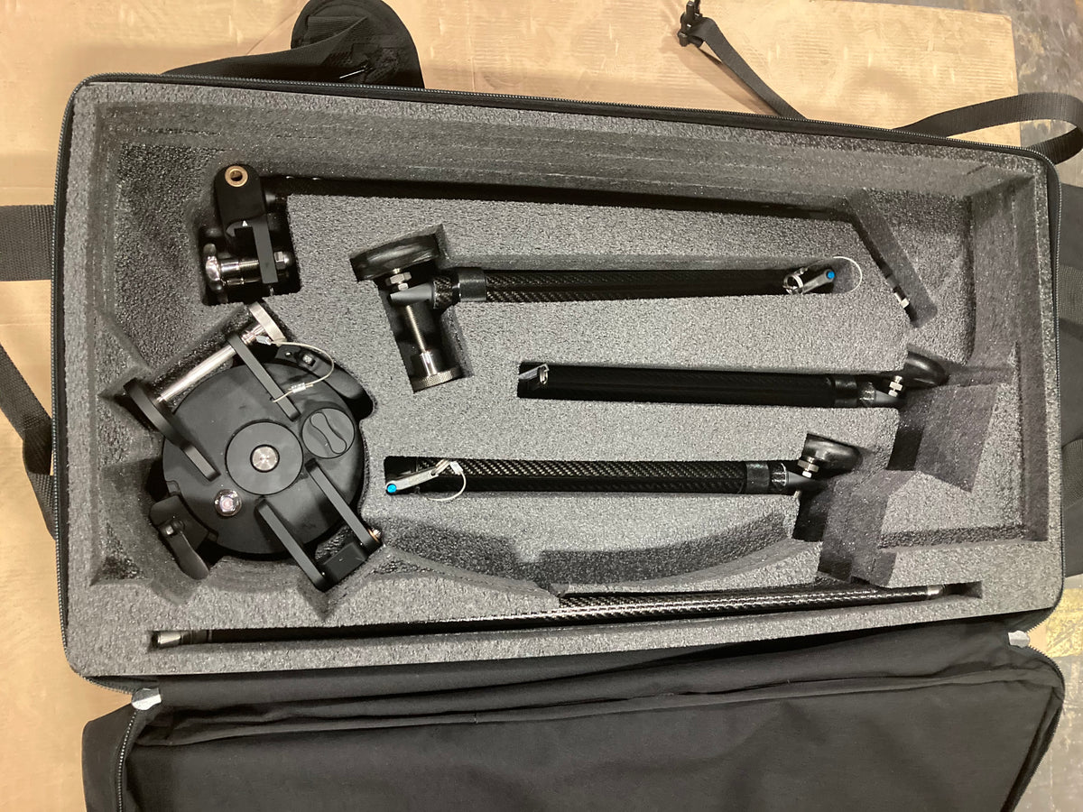 tripod parts in case