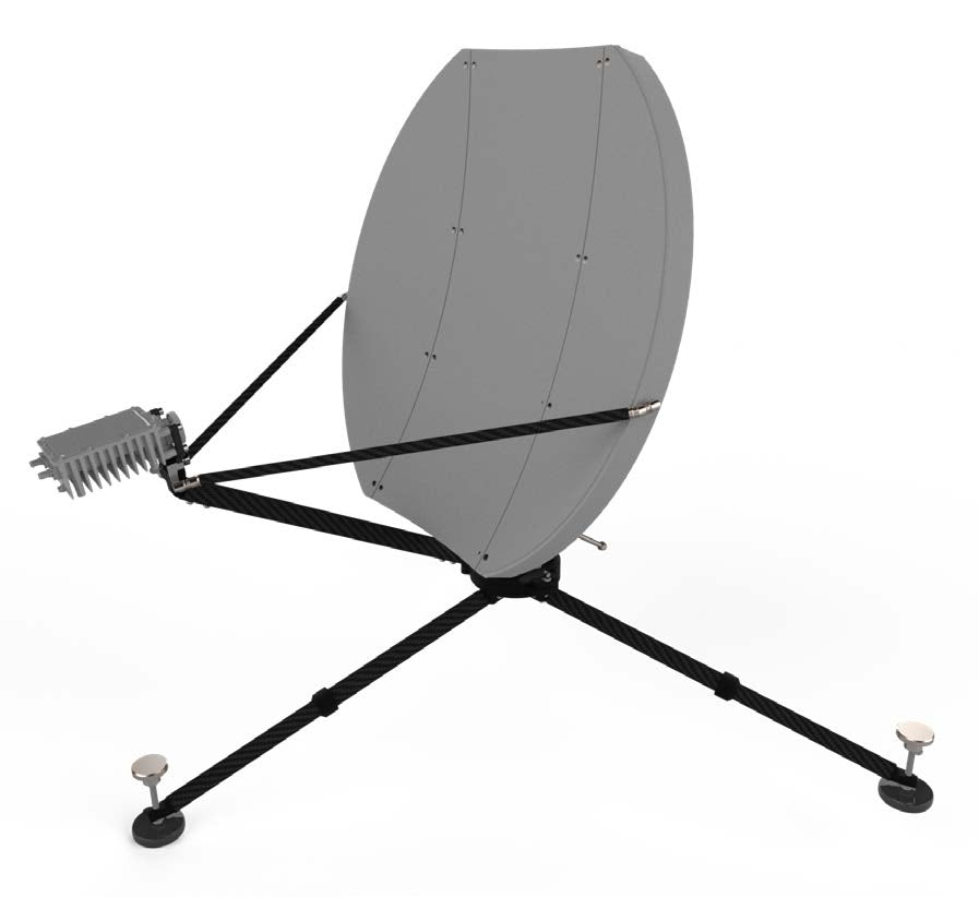 74cm flyaway antenna