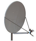 1.2m offset antenna with XPC - front