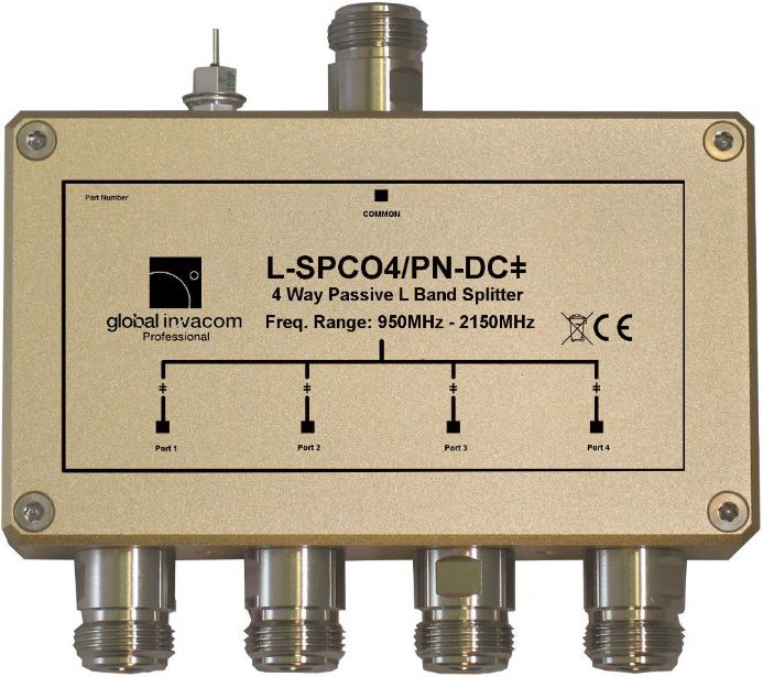 L Band 4 Way Passive Splitter/Combiner