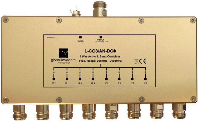 L Band 8 Way Active Combiner