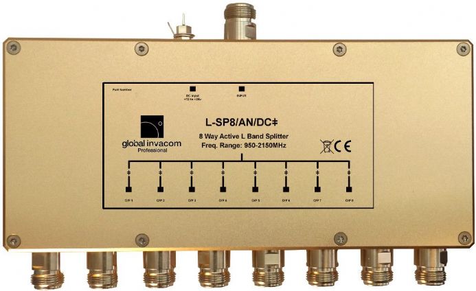 L Band 8 Way Active Splitter