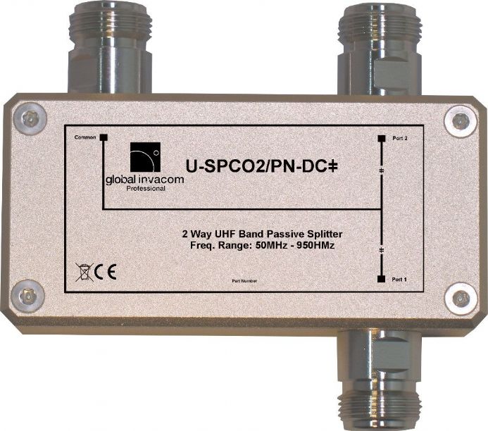 UHF 2 Way Passive Splitter/Combiner