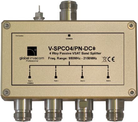 VSAT 4 Way Passive Splitter/Combiner